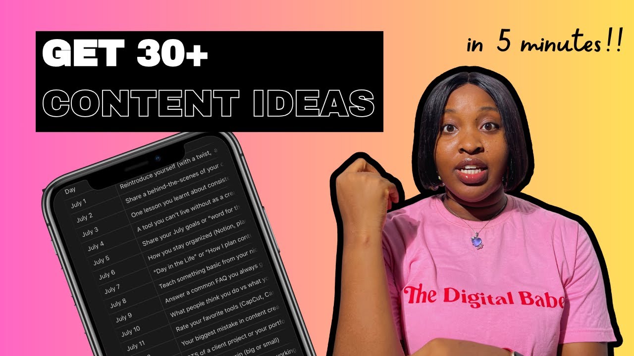 30+ Content Ideas in One Day? Here’s EXACTLY How I Do It!
