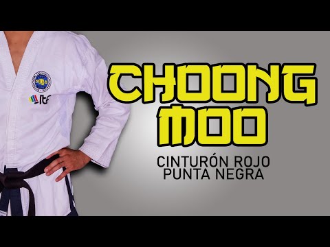 FORMA (TUL) CHOONG MOO - Cinto rojo punta negra. TaeKwon-Do ITF (ESC. ATRA SUR)