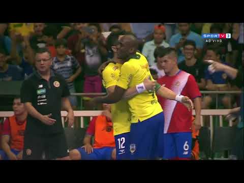 Futsal - BRASIL 3 x 1 Costa Rica - Amistoso Internacional 2017