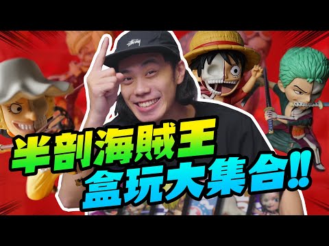 半解剖海賊王！Jason Freeny盒玩大集合！【玩具人玩玩具】