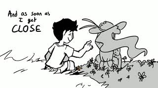 BLUE NEON by Aidan Gallagher - Animation by camiliero art @camiliero_art