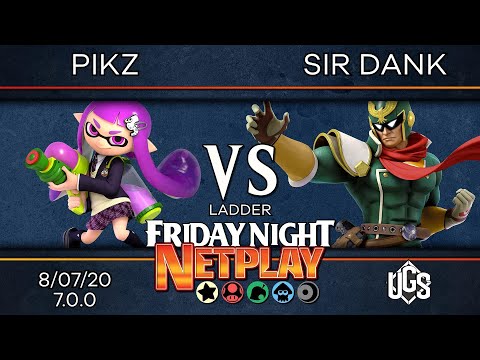 Friday Night Netplay #15 - Ladder - Pikz(Inkling) Vs. Sir Dank(Captain Falcon)
