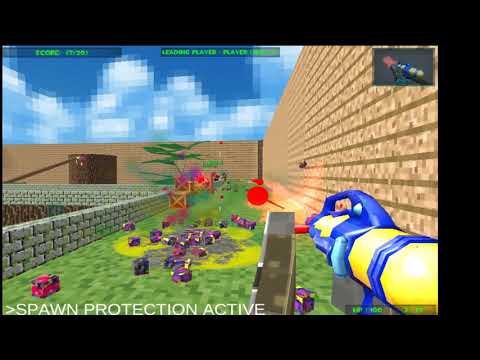 Blocky Gun Paintball
