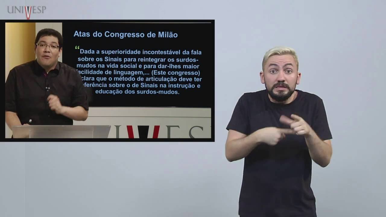 LIBRAS - Aula 01 - História da educação de surdos: na Europa e nos EUA