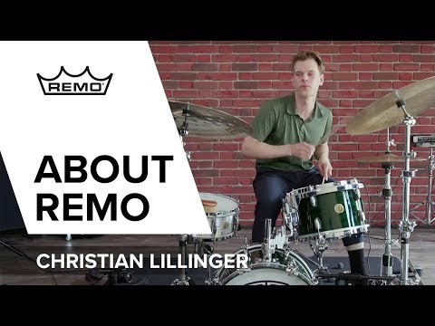 Christian Lillinger about REMO drumheads (GER)