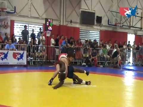 FILA Junior Greco-Roman Final 60kg Match 1 - Ryan Mango vs. Jimmy Chase