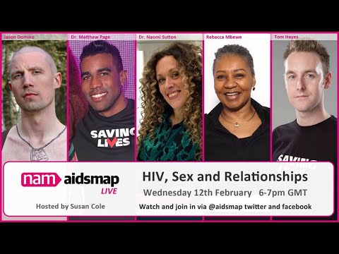 aidsmapLIVE: HIV, Sex & Relationships