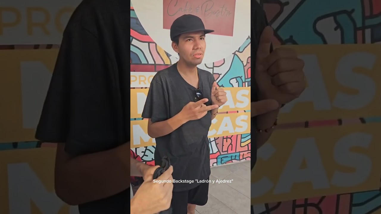 Backstage "Ladrón y Ajedrez"