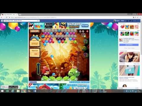 Angry Birds POP! on Facebook - Level 125 Walkthrough