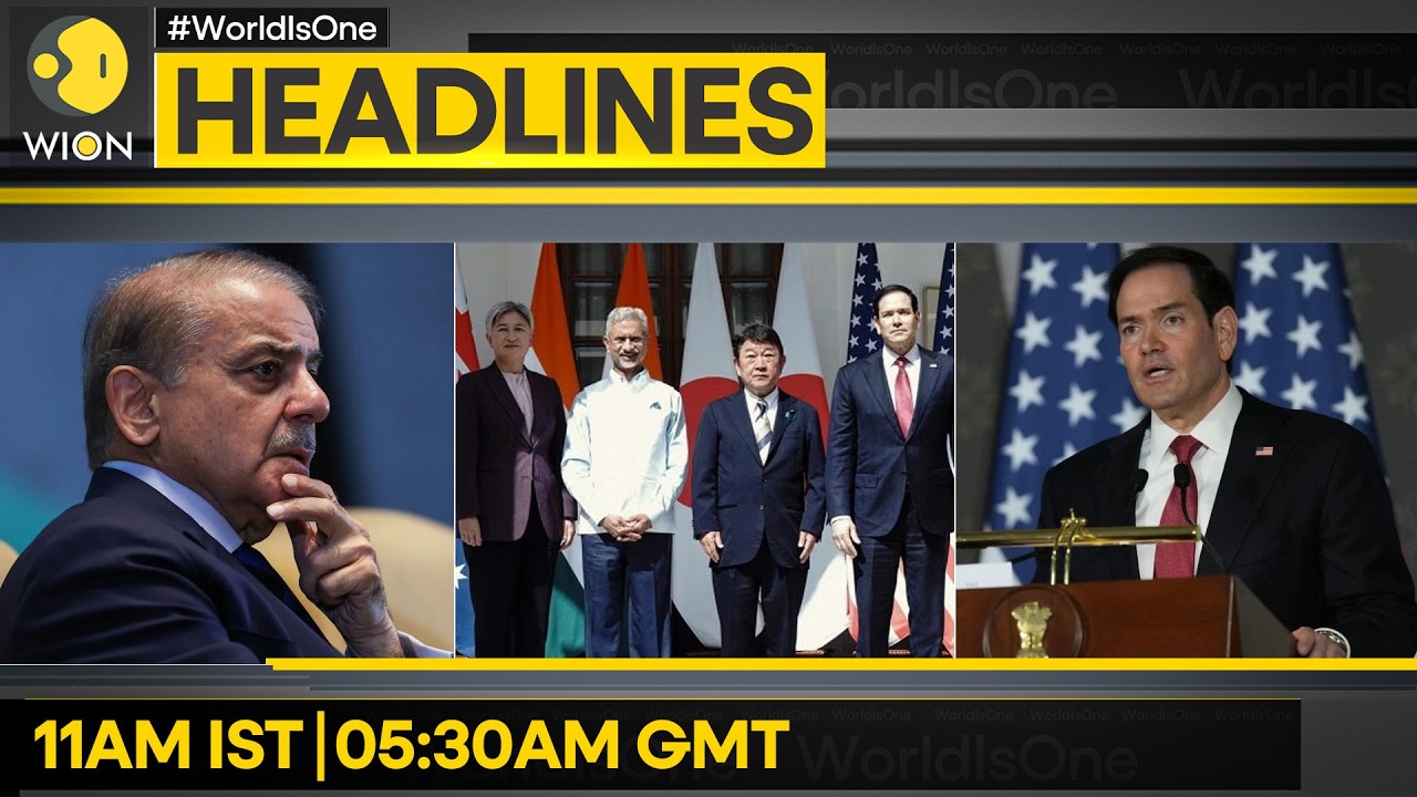 QUAD FMs Meet In New Delhi | Rubio: Iran Deal Possible Within Days | WION Headlines