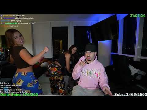 Braeden Plays Twister With Lanah..