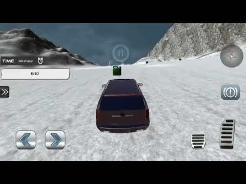 4x4 Escalade Snow Driving 3D Video