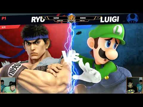 Rayenari Weekly 52 - Winners Semi Final - Saosin (Ryu) Vs. Rubric (Luigi) - SSBU
