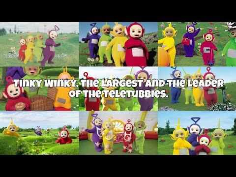 💥The Teletubbies: Tinky Winky, Dipsy, Laa-Laa, and Po💥