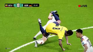 Ecuador vs. Deutschland | Weltmeisterschaft – Gruppenphase | eFootball PES 21 Gameplay