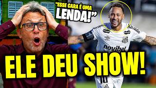 🚨 NEYMAR BRILHA NA VITÓRIA DO SANTOS E OLHA O QUE NETO FALOU