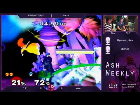 Melee Bracket ASH@WIT 5/8/15 - THC (Peach) vs Nave (Marth)