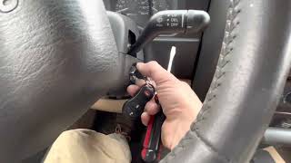 1999 Jeep XJ Ignition Lock Cylinder - a Catch-22