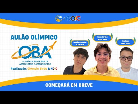 Aulão Olímpico OBA 2026 | Olympic Birds & NOIC