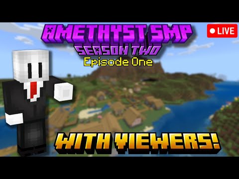 Minecraft Amethyst SMP - EPIC Fresh Start with Viewers!