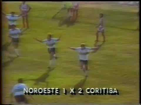 Noroeste 1x2 Coritiba (16/02/1992) - Série B 1992