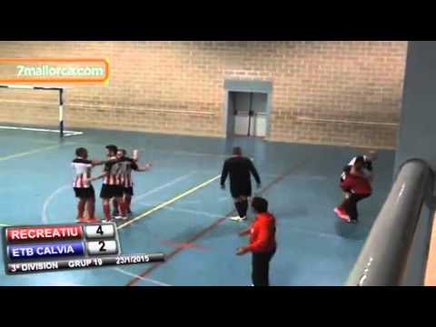 3 DIVISION RECREATIVO MANACOR 7-WAVE HOUSE CALVIA 4         (23-1-2016)