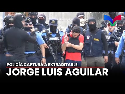 POLICÍA CAPTURA A EXTRADITABLE JORGE LUIS AGUILAR