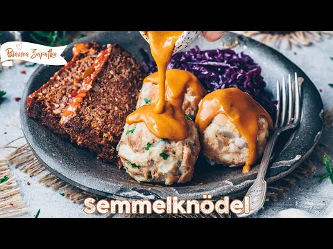 Semmelknödel einfach selber machen - Omas Rezept ohne Ei (Vegan)
