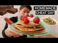 EPIC Homemade Cheat Day | American Pancakes, Brownies, Burgers & More!