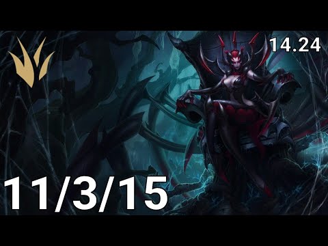 Elise Jungle vs Xin Zhao - EUW Master | Patch 14.24