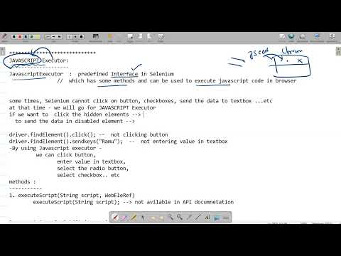 Javascript Executor Introduction In Selenium