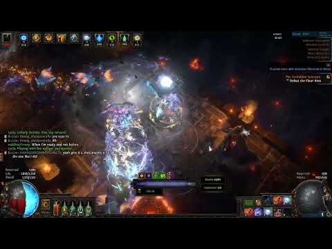 Path of Exile 3.20 Extra life / 70% reduced damage Lycia Winter orb fight