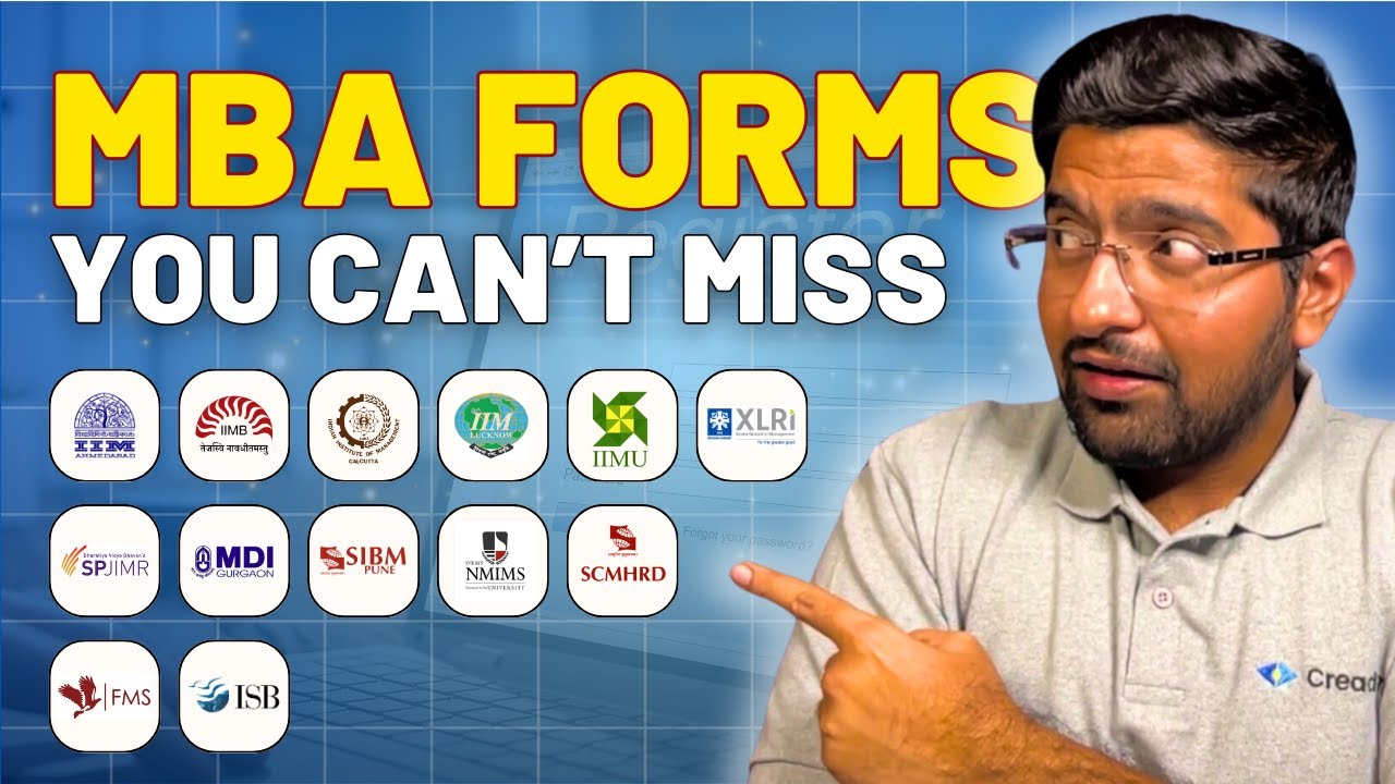 Which MBA Forms To Fill [Updated] | MBA Form Deadlines