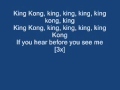 King Kong Lyrics 
