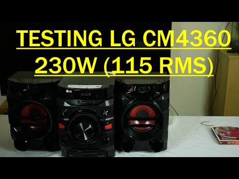LG CM4360 230W Mini Hi Fi System Review