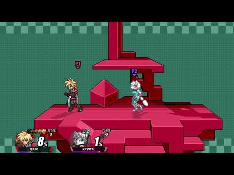 Super Smash Flash 2 - Isaac Vs Krystal