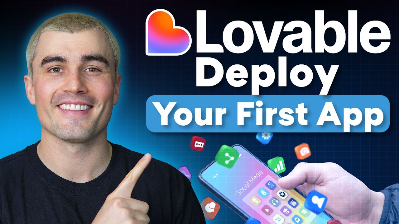 Lovable Tutorial: Build & Deploy a Full Stack App with Login + Database (Step-by-Step)