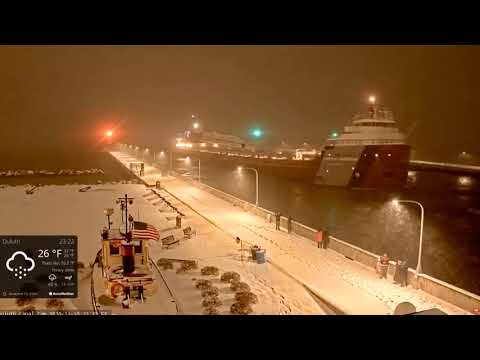 Arthur M Anderson Master Salute to the Edmund Fitzgerald 11/10/2020