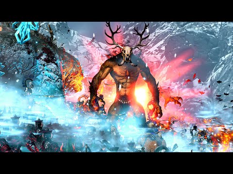CHAOS DWARFS vs KISLEV - Massive TotalWar Warhammer cinematic battle