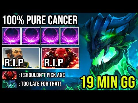 REASON Why OD is the Cancer to Delete Tanky Heroes - 19Min GG Pure DMG 100% Imba INT Buff DotA 2