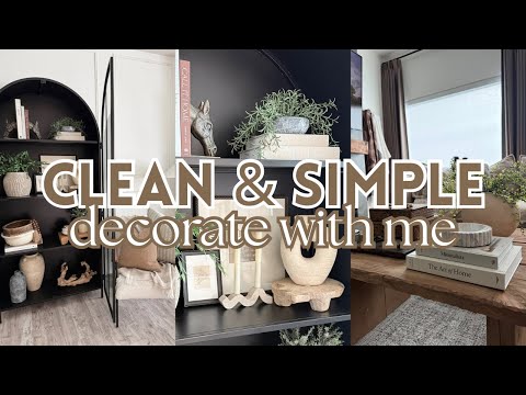 REDECORATING MY HOME AFTER THE HOLIDAYS | CLEAN & SIMPLE LIVING ROOM DECOR IDEAS 2026
