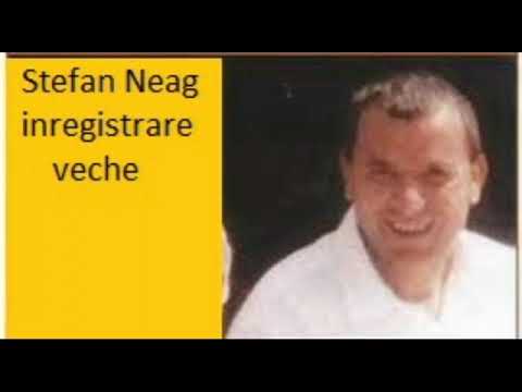 Stefan Neag, scurta inregistrare cu experiente traite in tinerete.