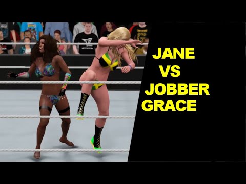 WWE 2K17 Jane vs Jobber Grace - Extreme Rules