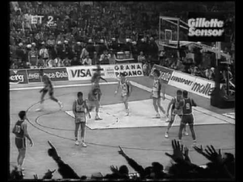 European Cup Basketball Final 1991 (Part 2/8) - Paok Thessaloniki vs CAI Zaragoza
