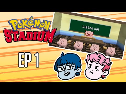ProZD Plays Pokemon Stadium // Ep 1: We Ain't Babies, We're Gonna Go Hard