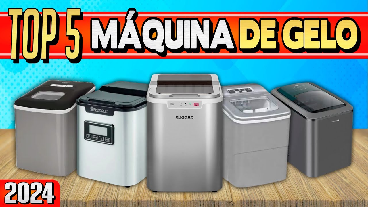 GELO RÁPIDO SEM COMPLICAÇÃO! Qual a Melhor Máquina de Gelo de 2024? 🧊❄️🥃