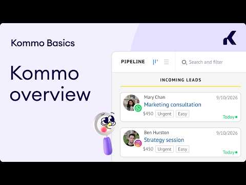 One place for every conversation, Kommo overview
