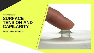 FE Review - Fluid Mechanics - Surface Tension and Capillarity