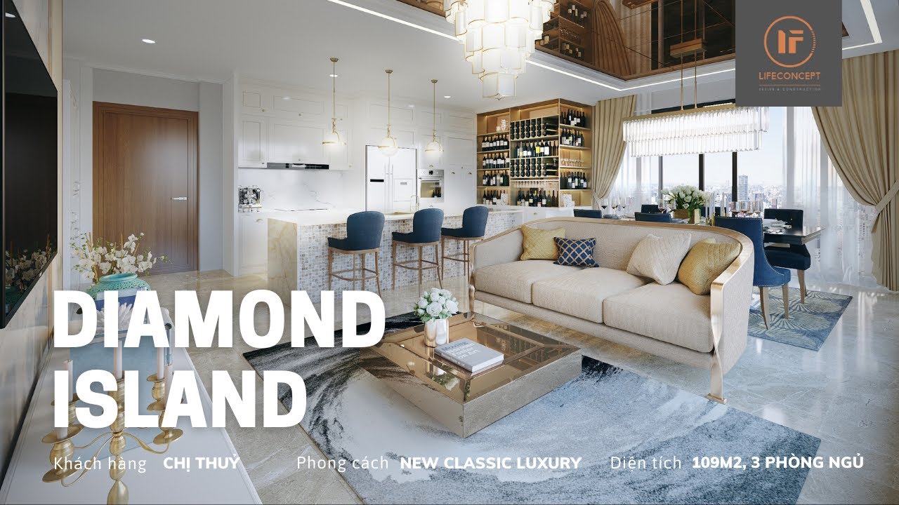 Thiết kế căn hộ DIAMOND ISLAND | Thiết kế những giấc mơ
