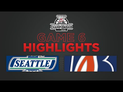 WHL Playoffs Highlights: Thunderbirds (4) at Blazers (2) - May 8, 2023